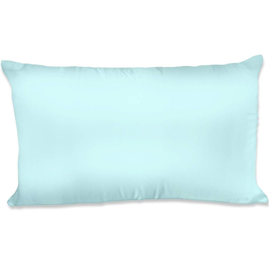 100% Satin King Size Pillowcase - Aqua